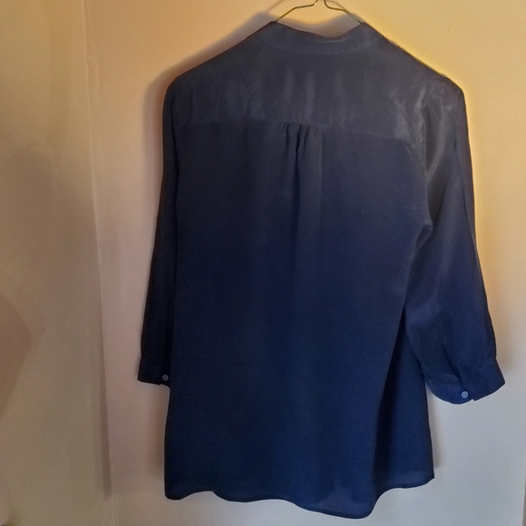 Banana Republic Black Silk Blouse - Picture 7 of 7